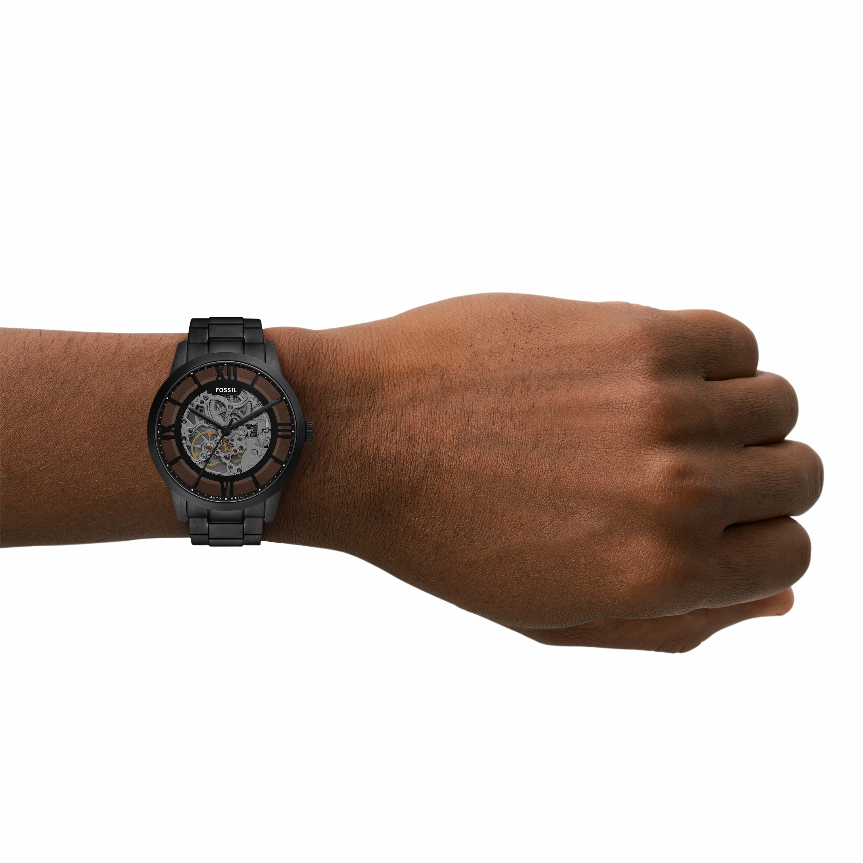 Townsman Automatic Black Stainless Steel Watch