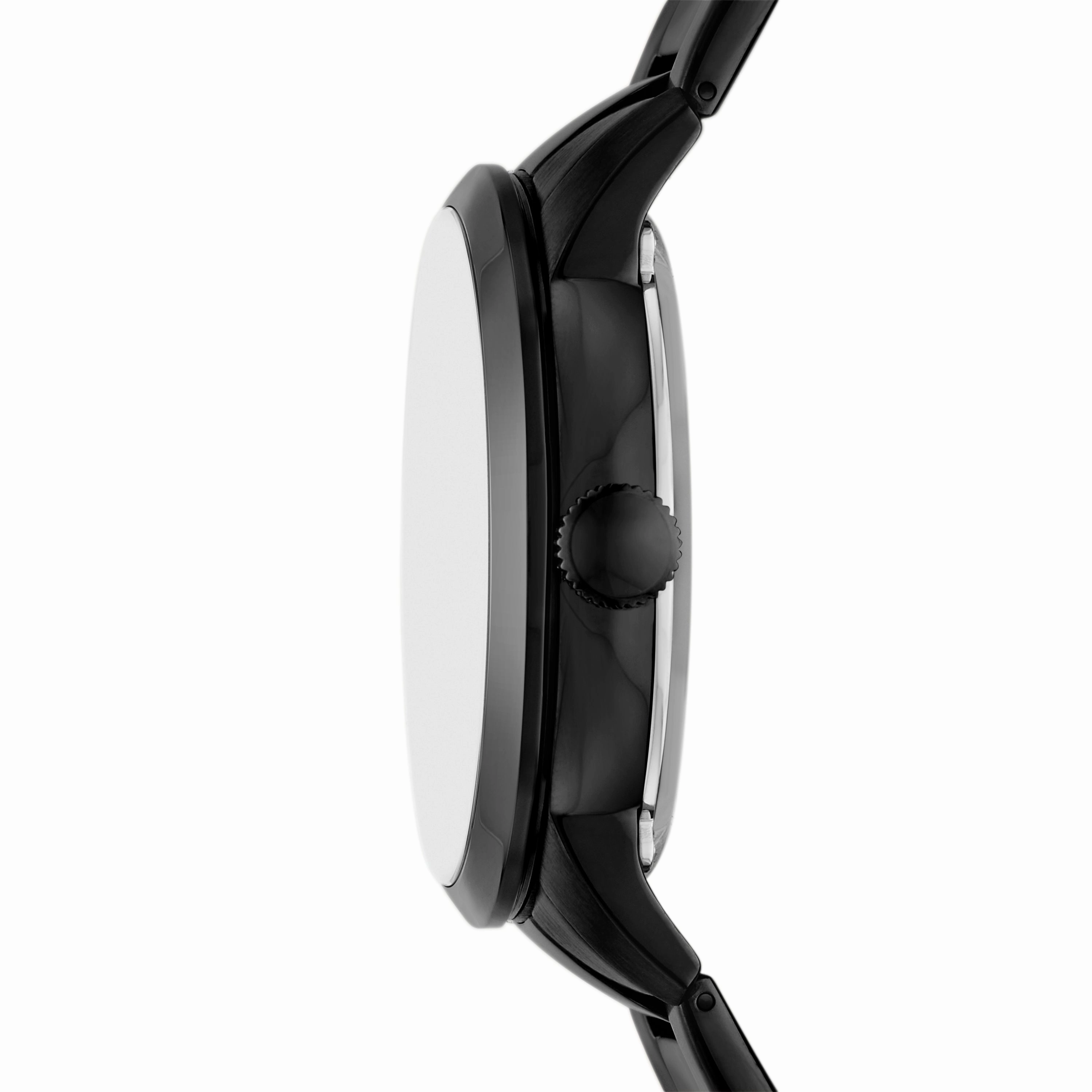 Townsman Automatic Black Stainless Steel Watch