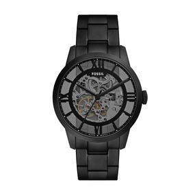 Townsman Automatic Black Stainless Steel Watch