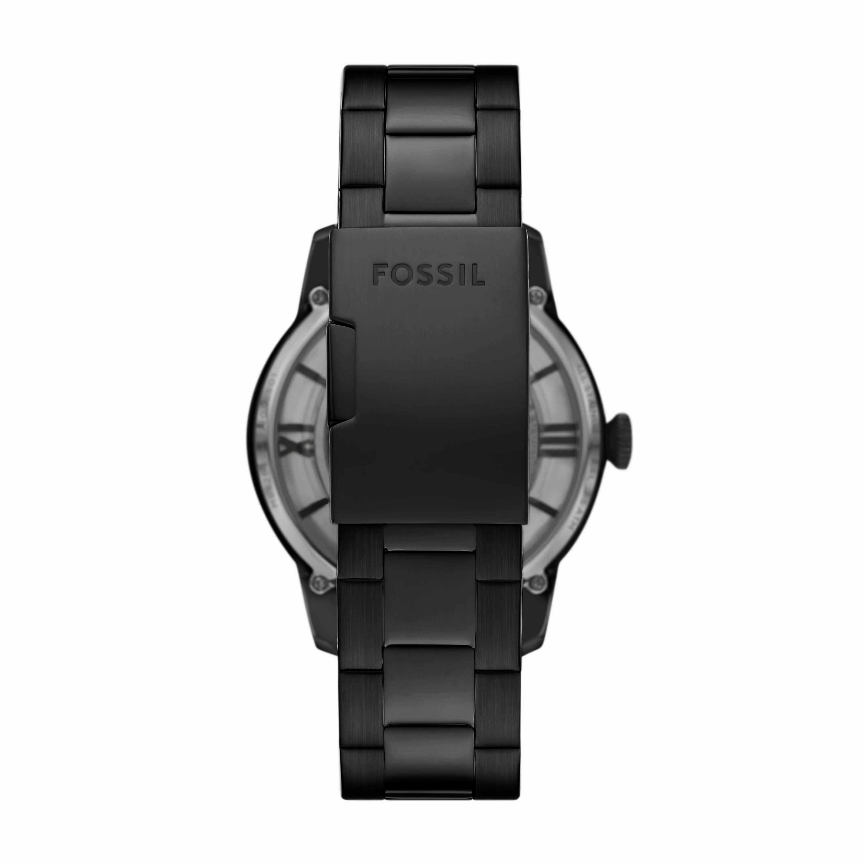 Townsman Automatic Black Stainless Steel Watch