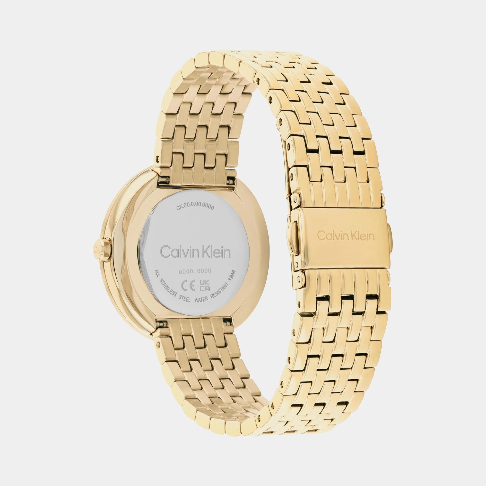 Twisted Bezel Women Mother Of Pearl Analog Stainless Steel Watch 25200321