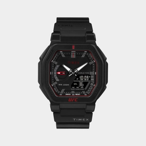 UFC Strength Men Black Analog-Digital Resin Watch TW2V55200X6