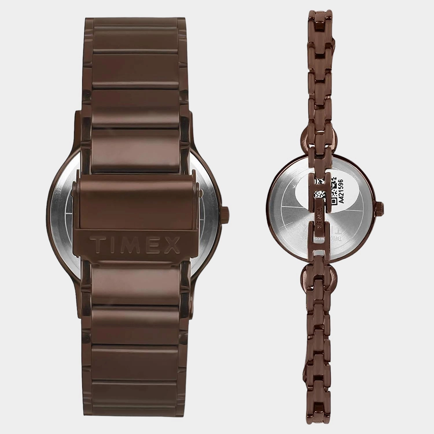 Unisex Beige Analog Stainless Steel Watch TW00PR265