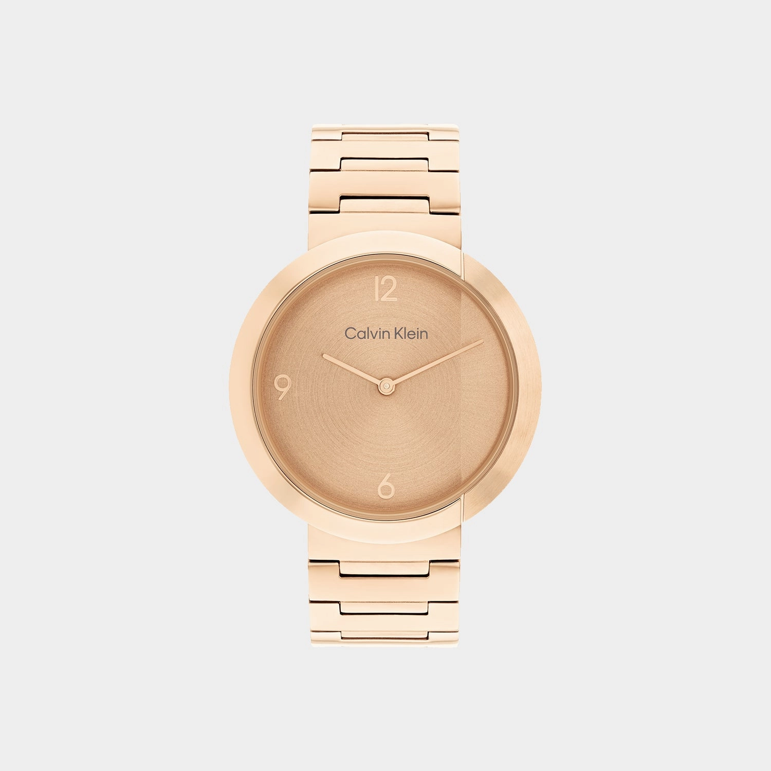 Unisex Gold Analog Stainless Steel Watch 25200291