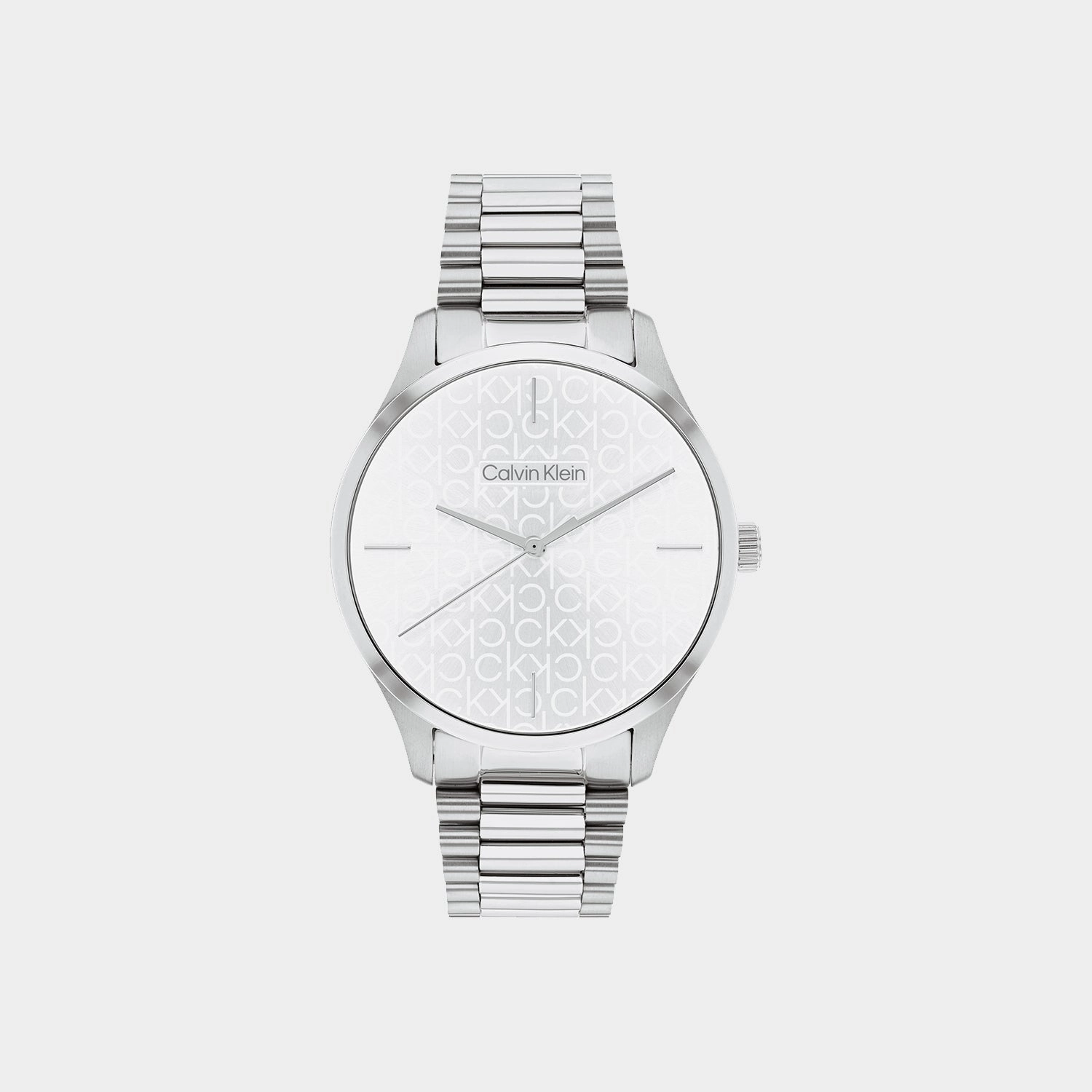Unisex Silver Analog Stainless Steel Watch 25200168