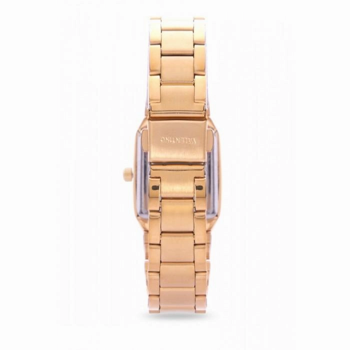 Valentino 20122019-BLACK DIAL GOLD STAINLESS STEEL STRAP Watch for Women