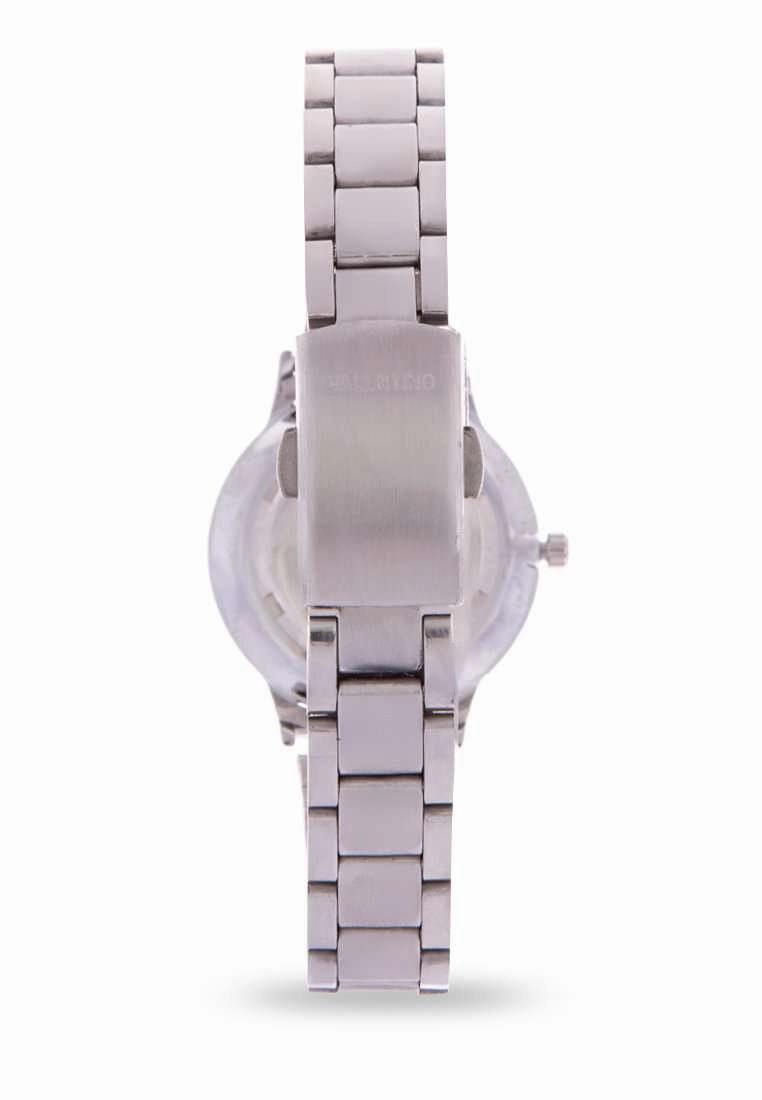 Valentino 20122198-BLACK DIAL Silver Watch for Women