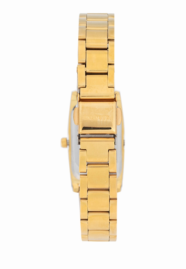 Valentino 20122382-BLACK DIAL Stainless Steel Strap Analog Watch for Women