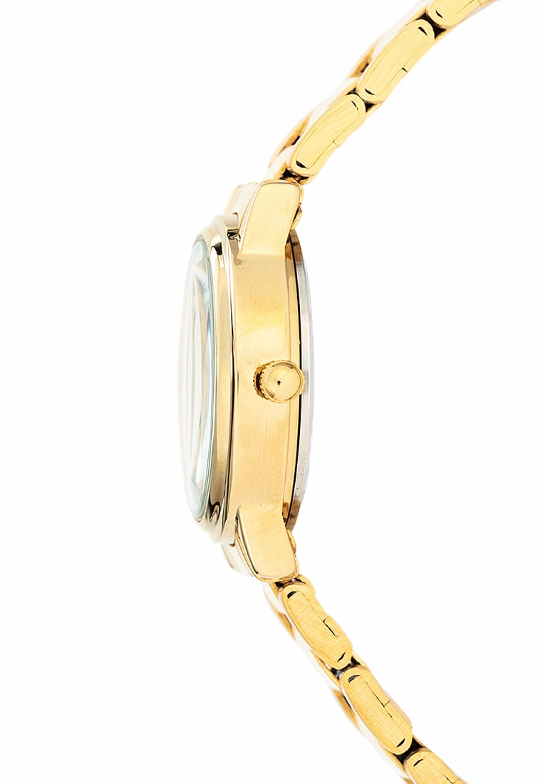 Valentino 20122387-GOLD DIAL Stainless Steel Strap Analog Watch for Women