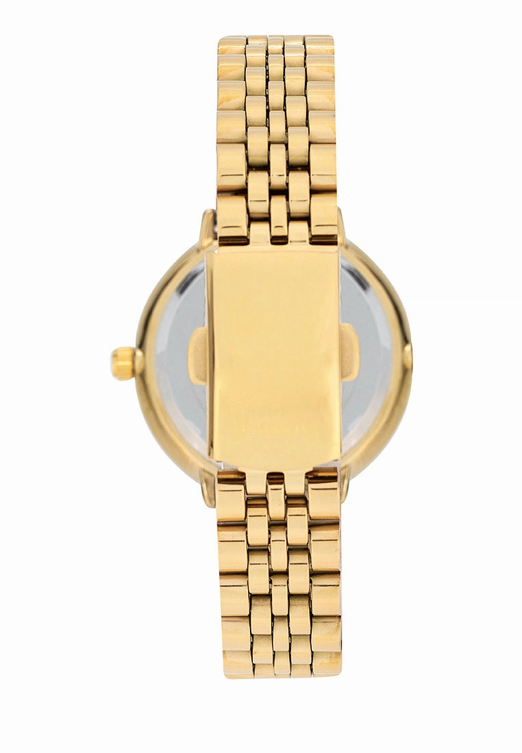 Valentino 20122428-GOLD DIAL Stainless Steel Strap Analog Watch for Women