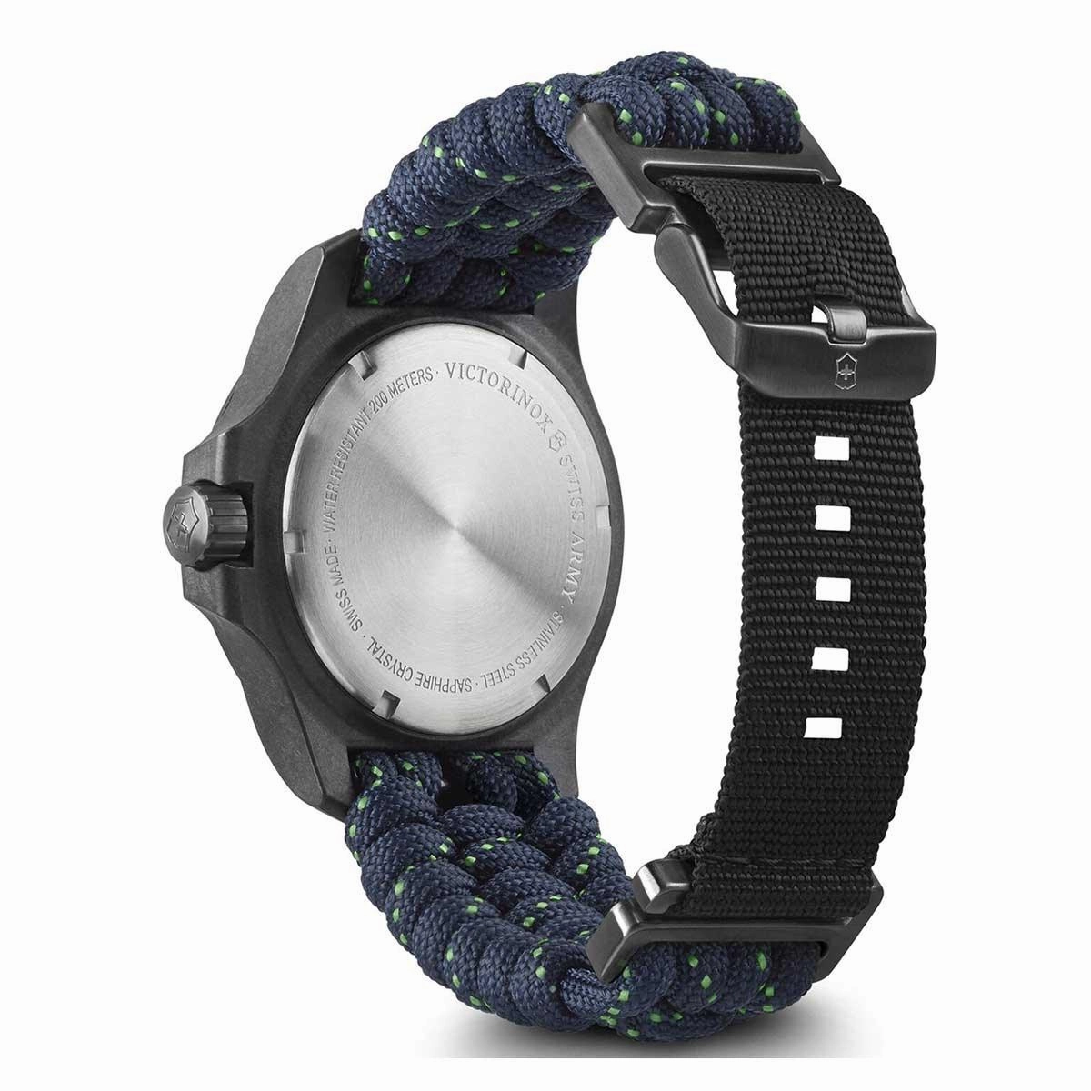 Victorinox Swiss Army Men's Quartz Watch - I.N.O.X. Carbon Blue Strap | 241860