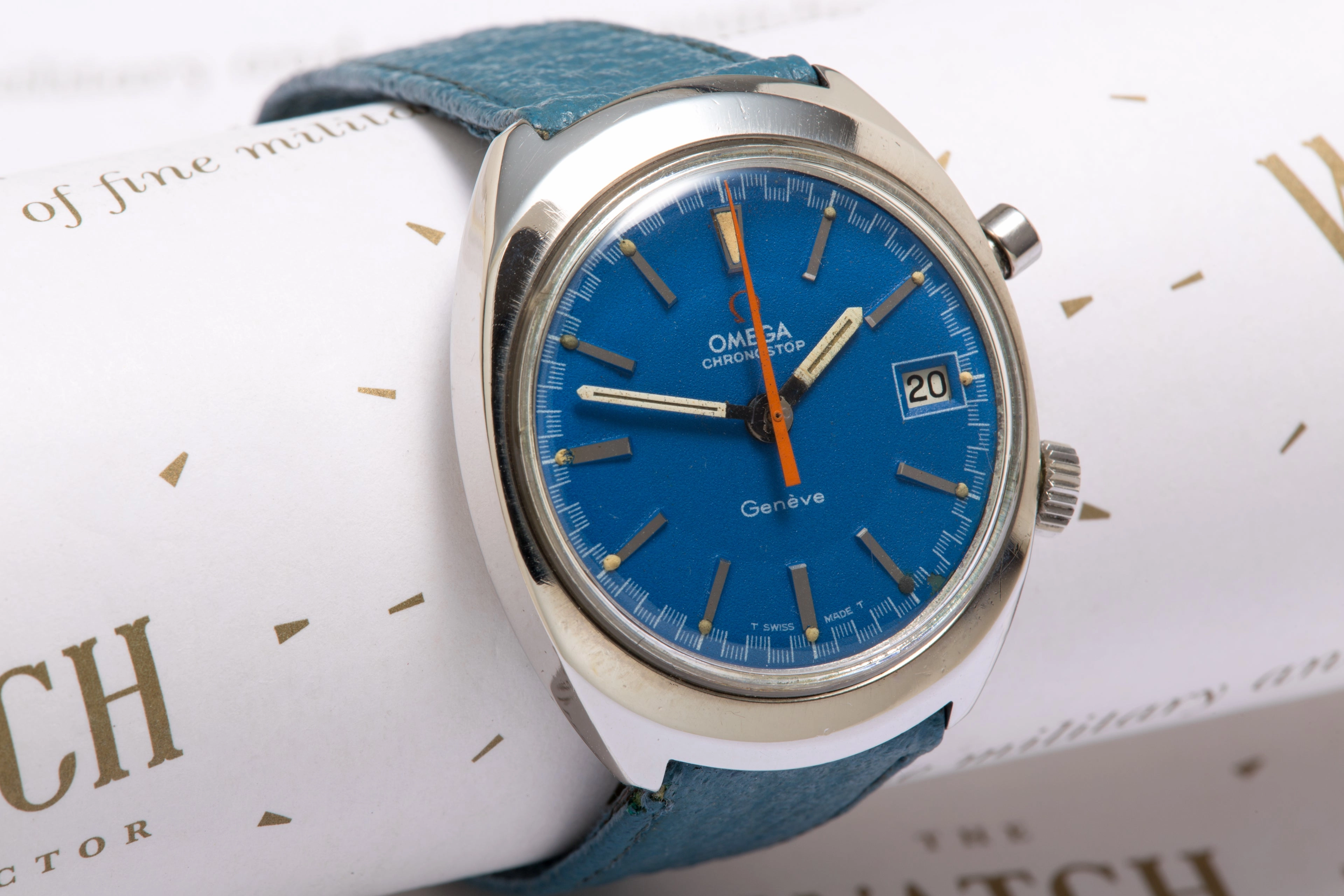 Vintage Omega chronostop Geneve from 1969