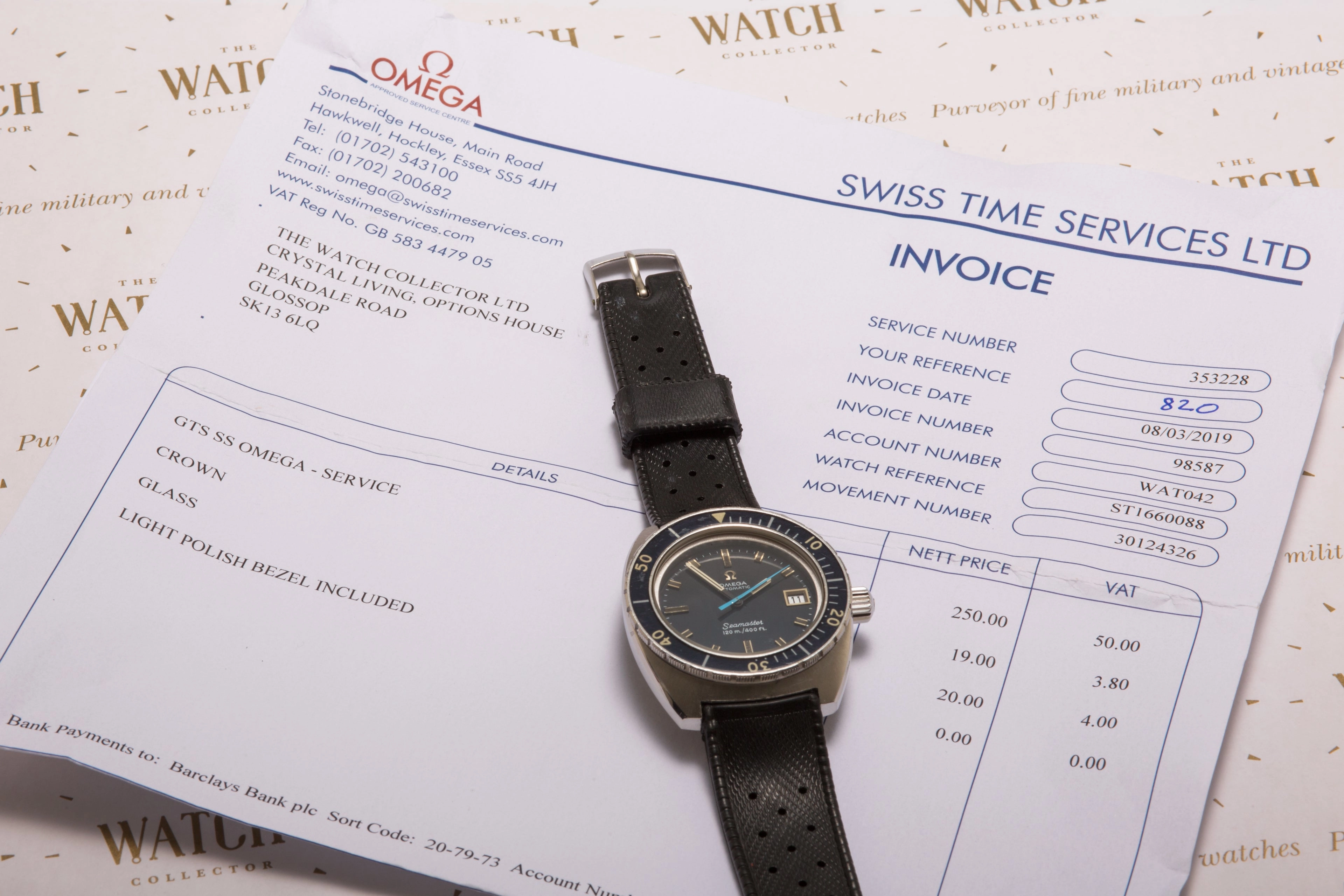 Vintage Omega Seamaster 120