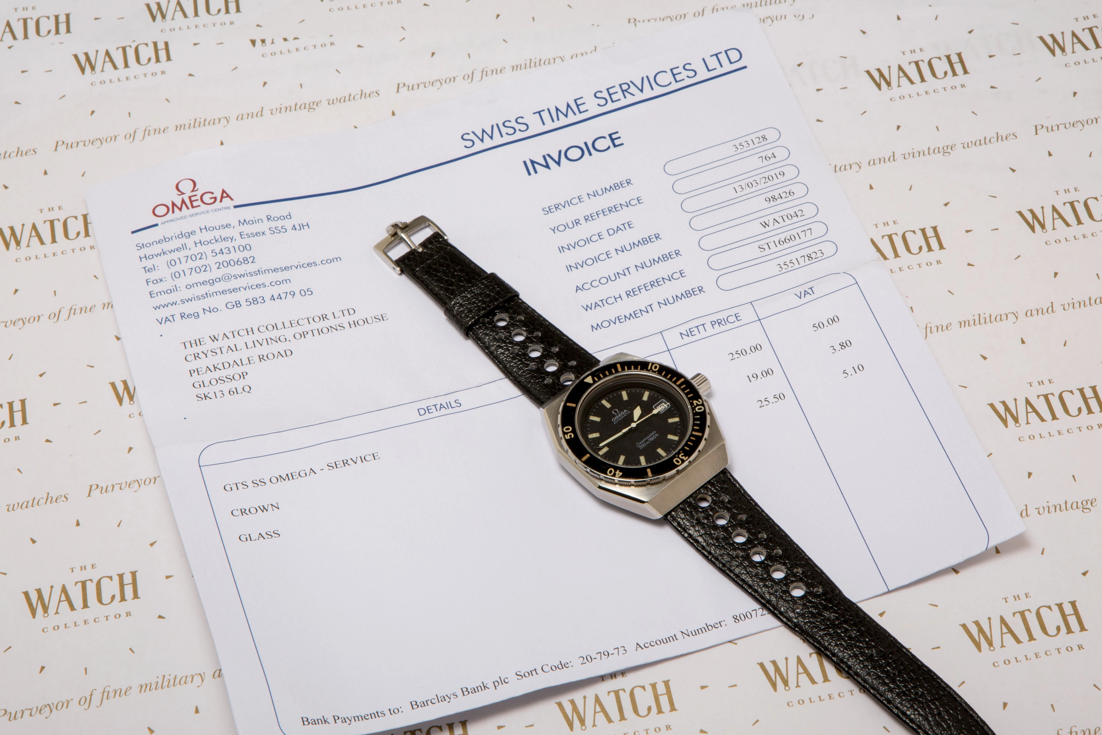Vintage Omega Seamaster 200 ref 166.0177 SHOM SOLD