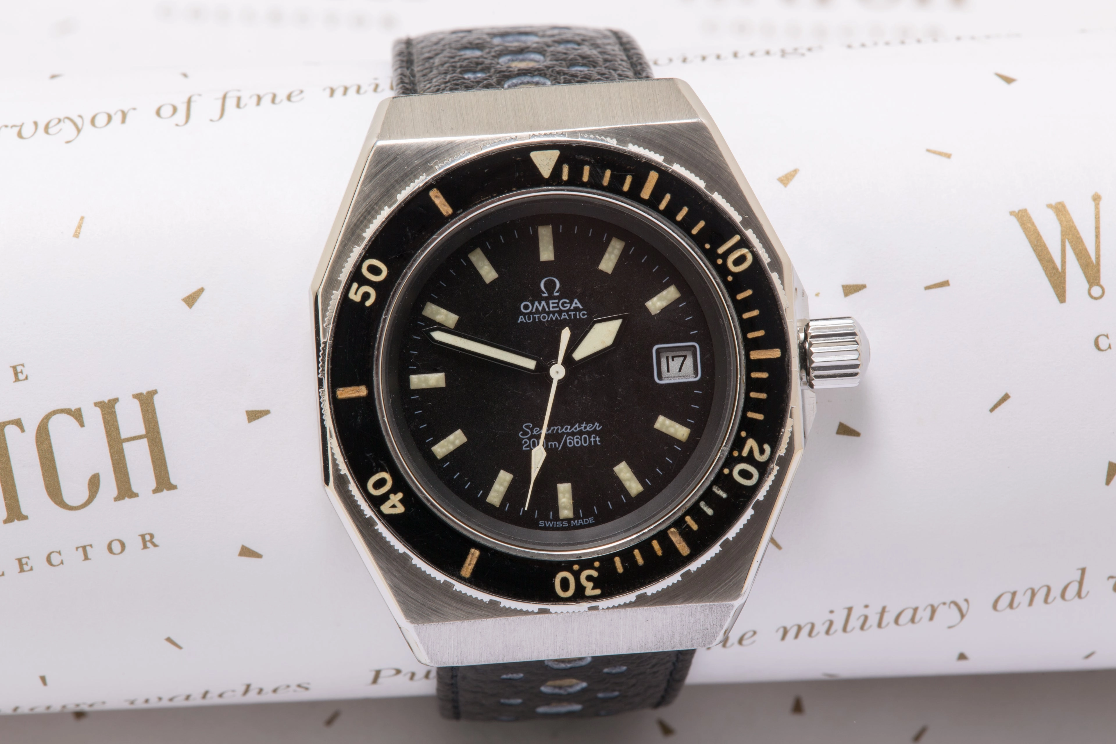 Vintage Omega Seamaster 200 ref 166.0177 SHOM SOLD
