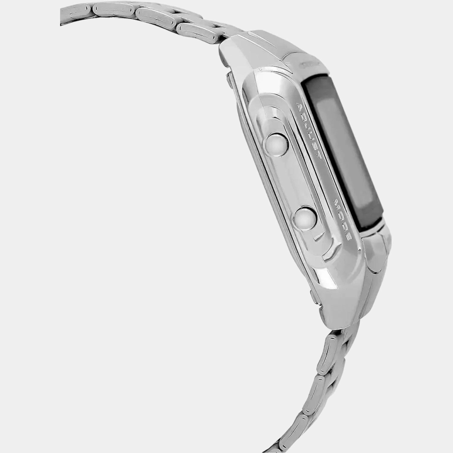 Vintage Silver Digital Unisex Stainless Steel Watch DB27 - DB-360-1ASDF