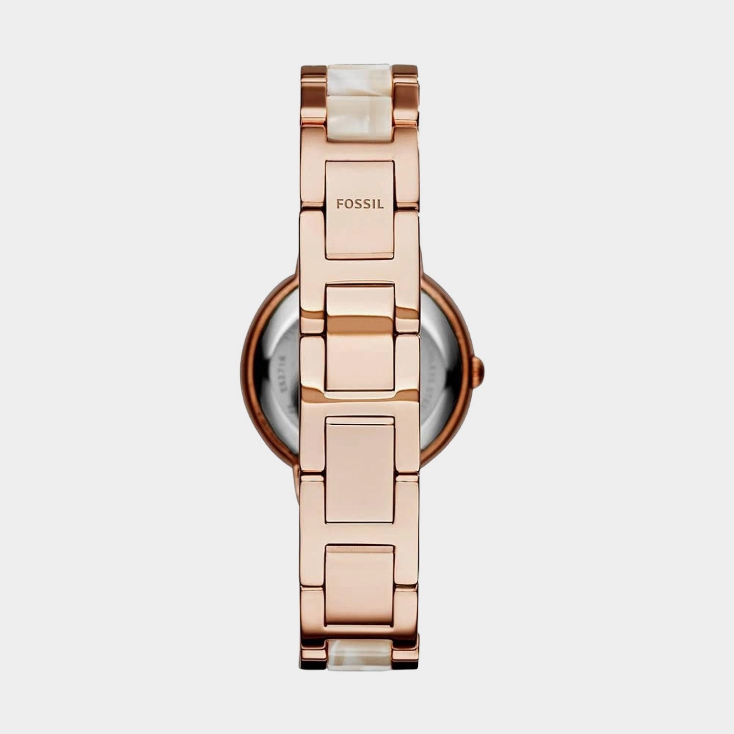 Virginia Women Quartz Mother Of Pearl Dial Analog Stainless Steel Watch ES3716