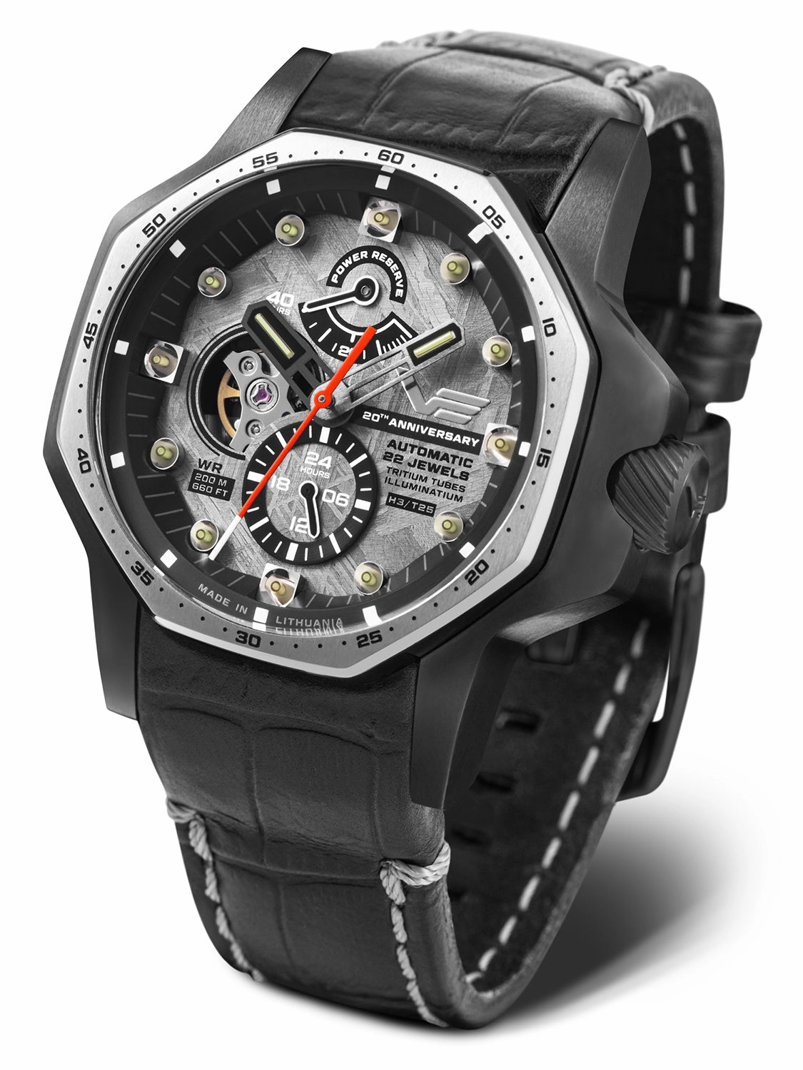 Vostok-Europe VE 20th Anniversary watch Limited Edition of 200 pcs. YN84-640E726