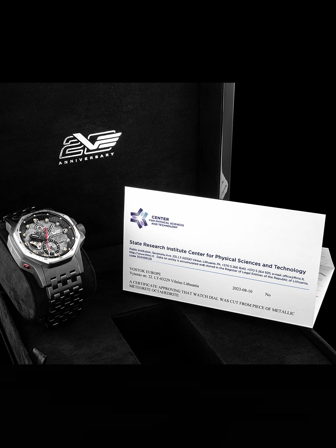 Vostok-Europe VE 20th Anniversary watch Limited Edition of 200 pcs. YN84-640E726