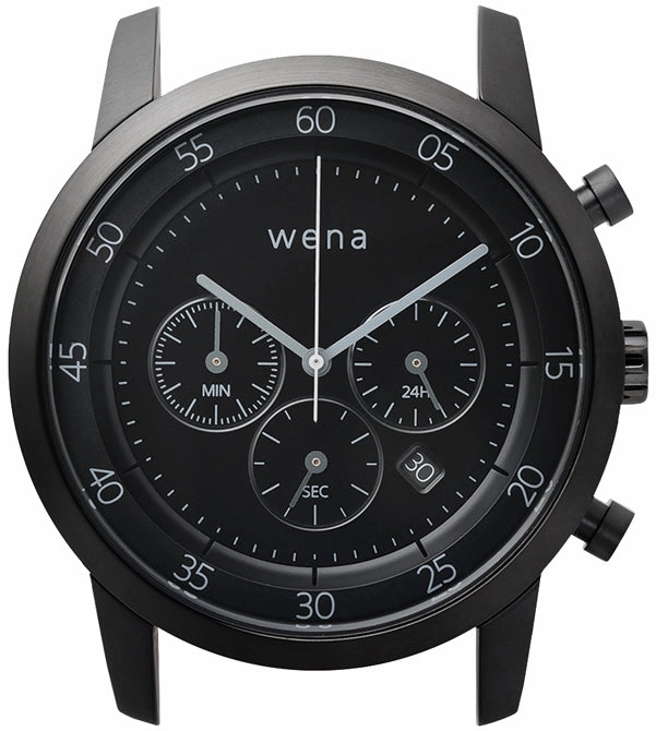 Wena By Sony Watch Head Chronograph Black