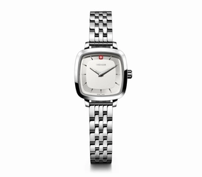 Wenger Vintage Classic 27mm White Dial Stainless Steel Watch 01.1911.101