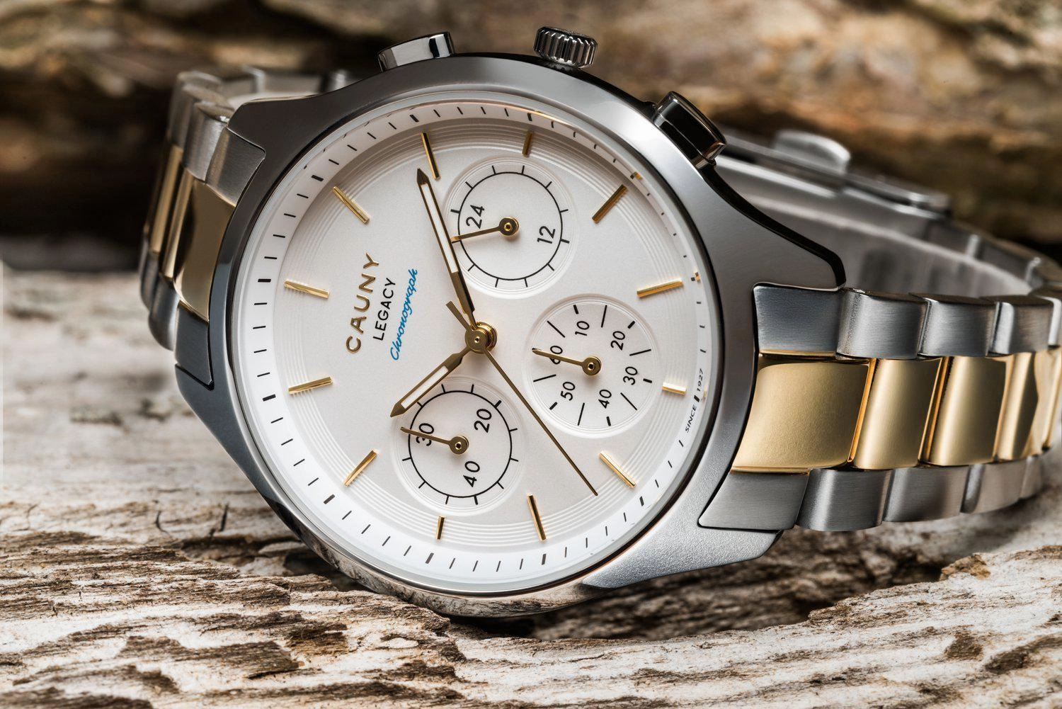 Woman Bicolour Chronograph