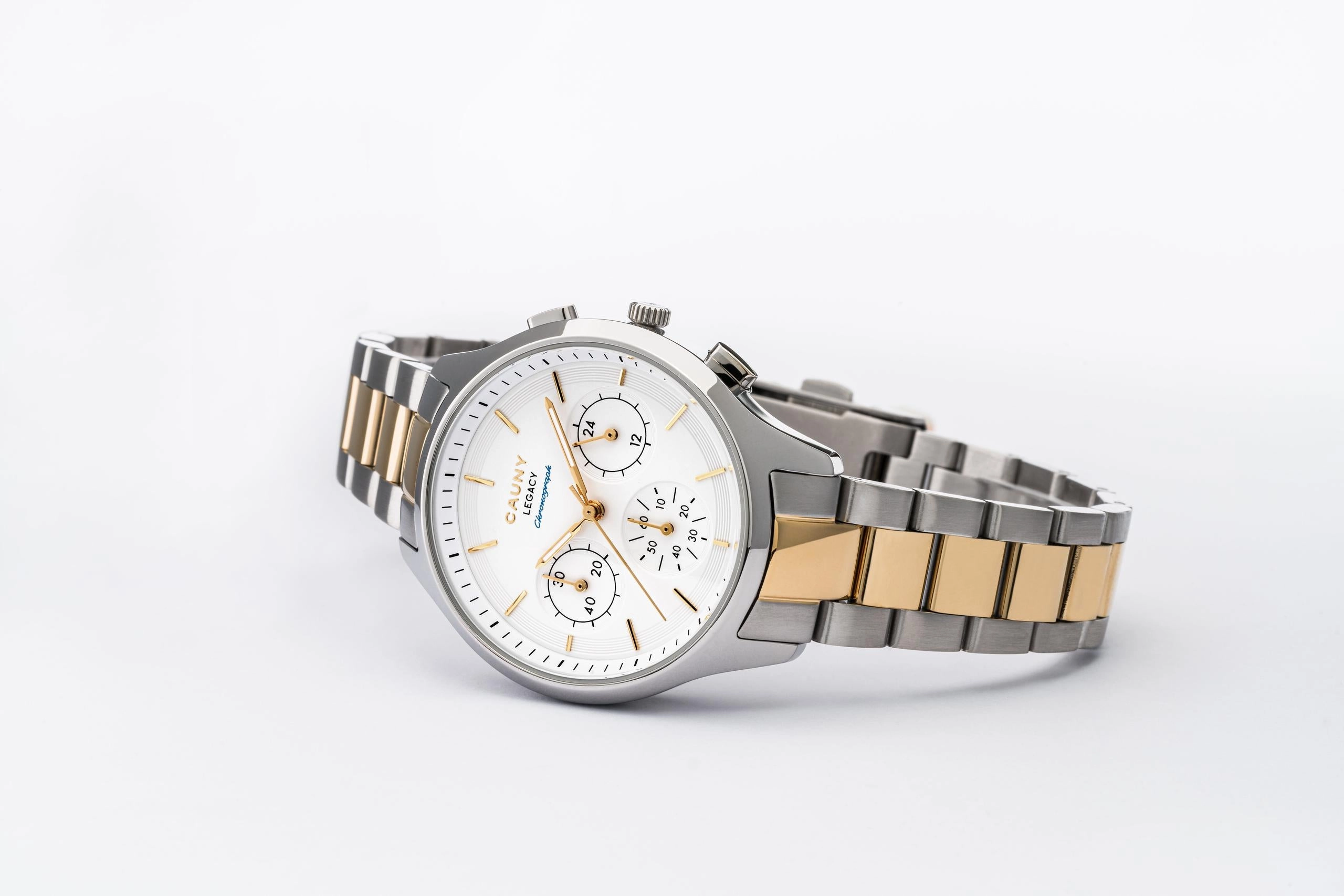 Woman Bicolour Chronograph