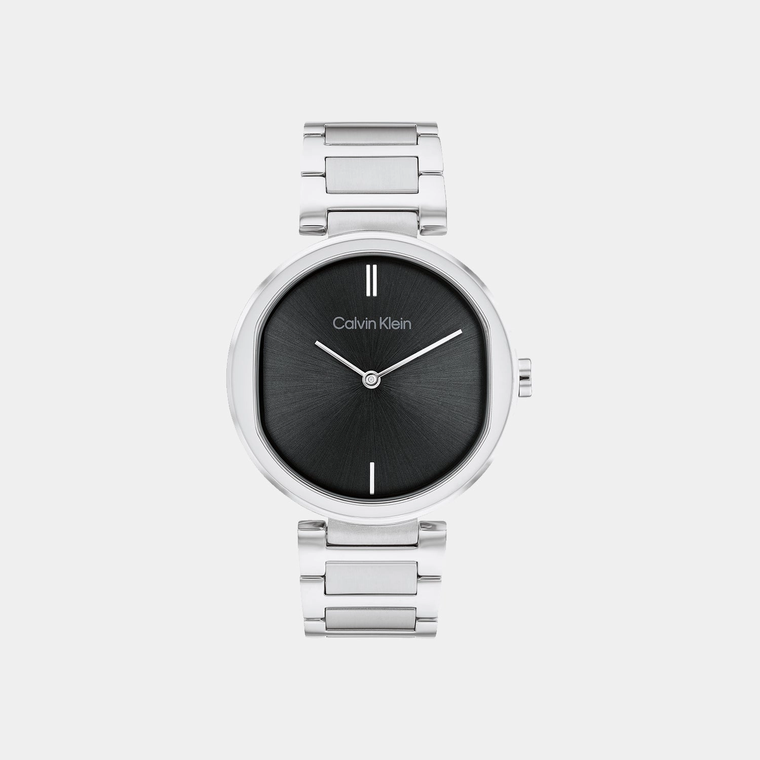 Women Black Analog Stainless Steel Watch 25200249