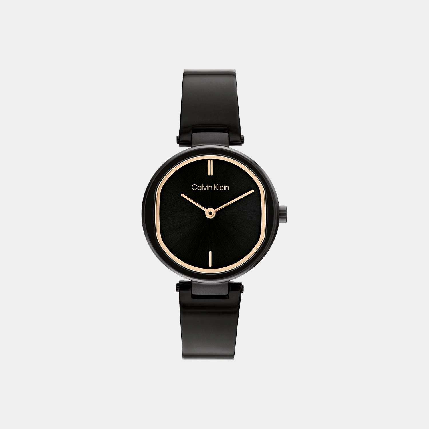 Women Black Analog Stainless Steel Watch 25200310