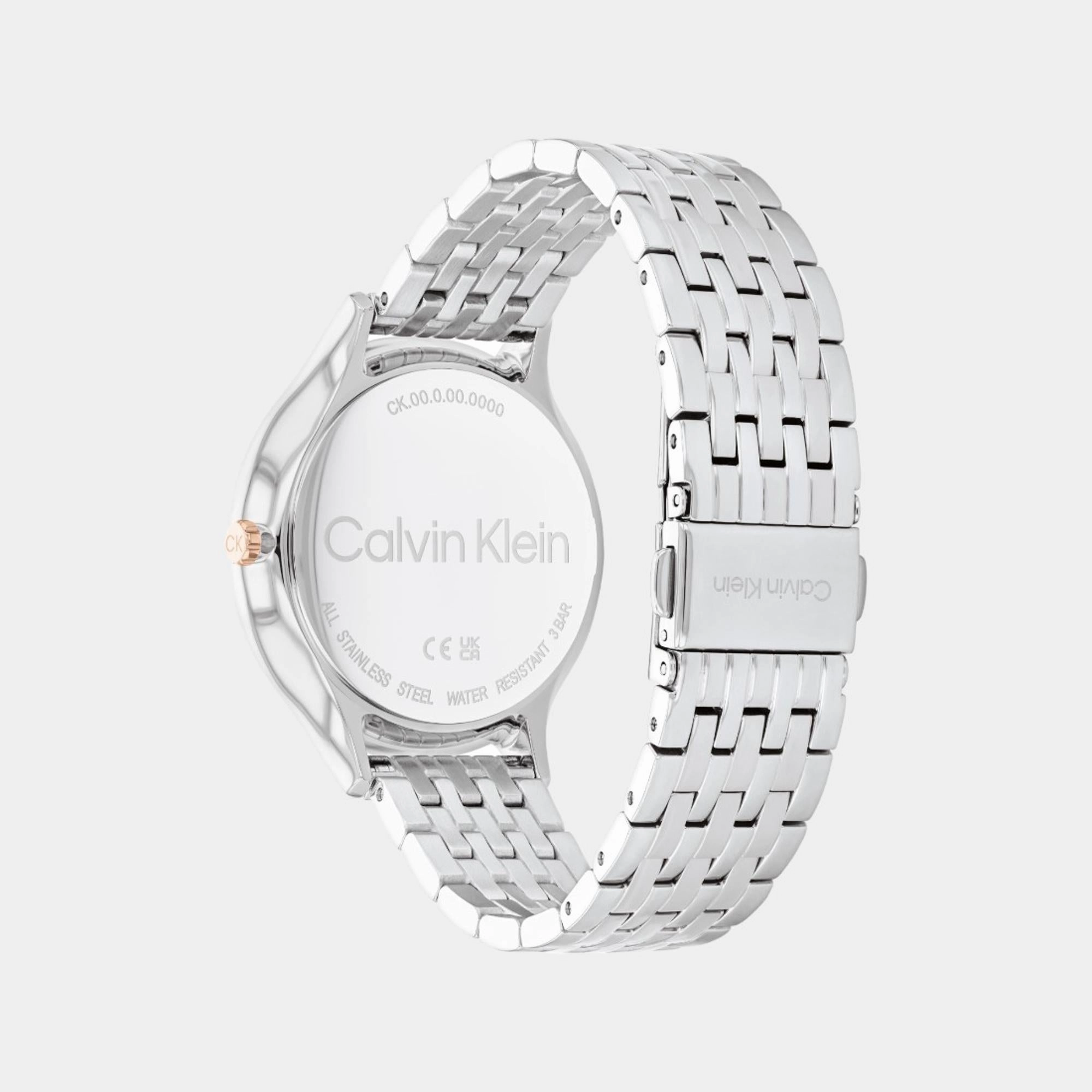 Women  Quartz Analog Blue Dial Stainless Steel Watch 25100001