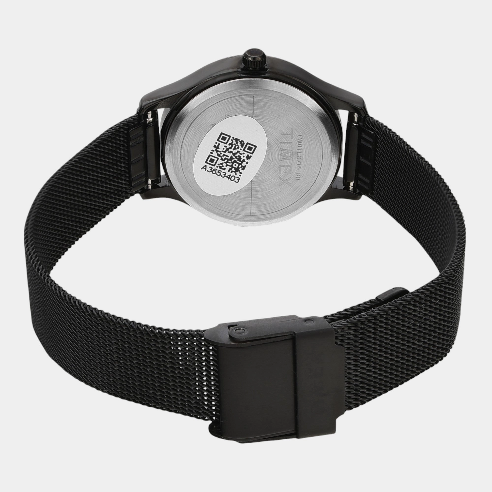 Women Quartz Black Dial Analog Stainless Steel Watch TW0TL8716