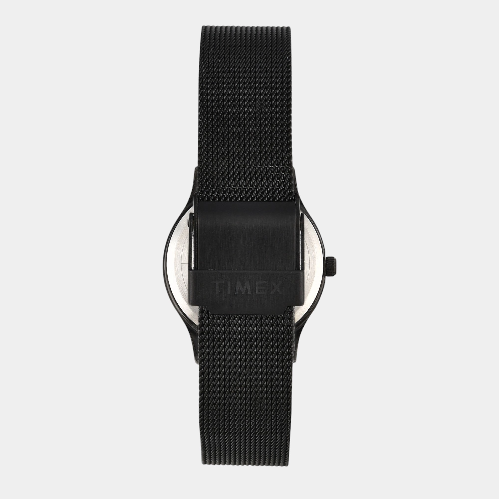 Women Quartz Black Dial Analog Stainless Steel Watch TW0TL8716