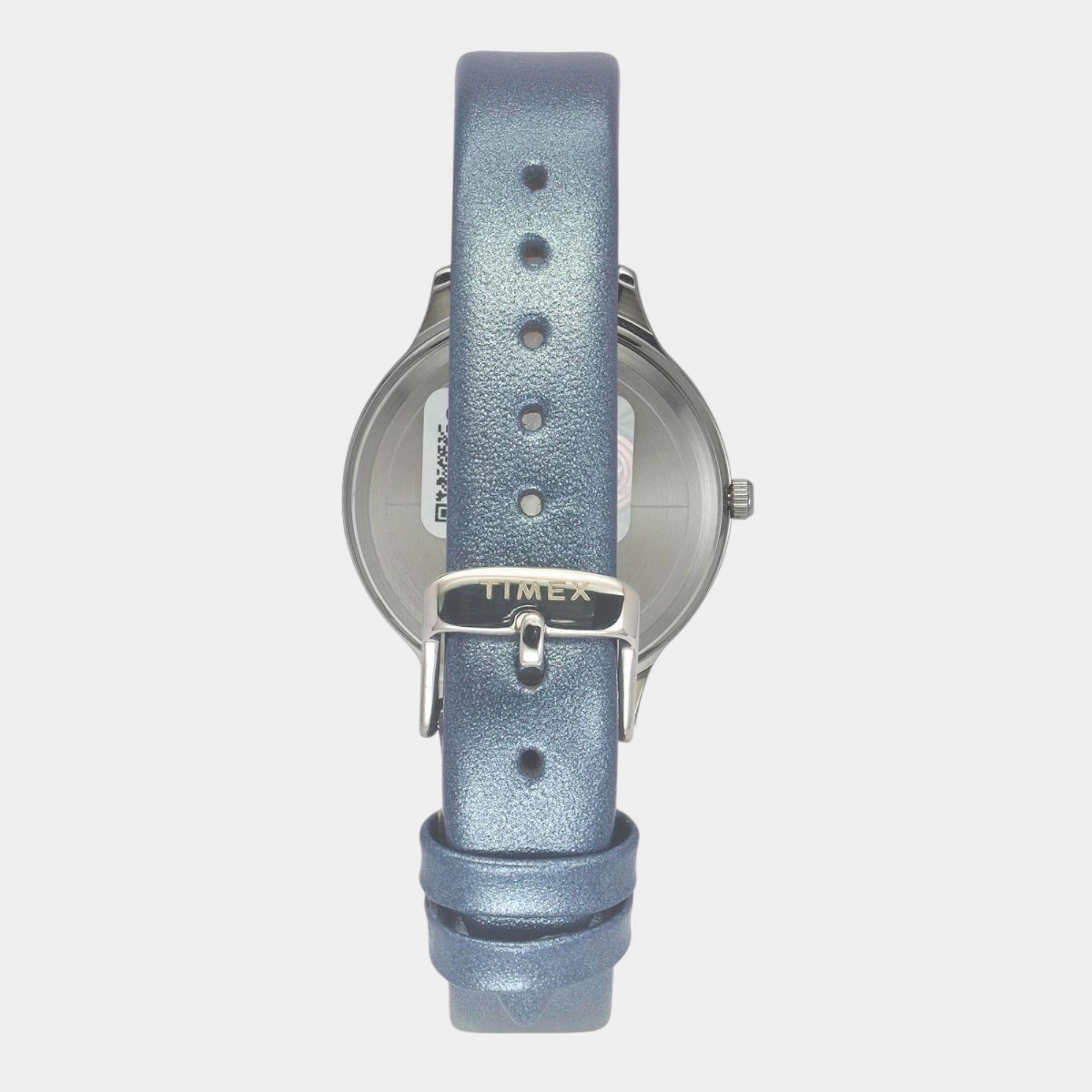 Women Quartz Blue Dial Analog Leather Watch TWTL12108