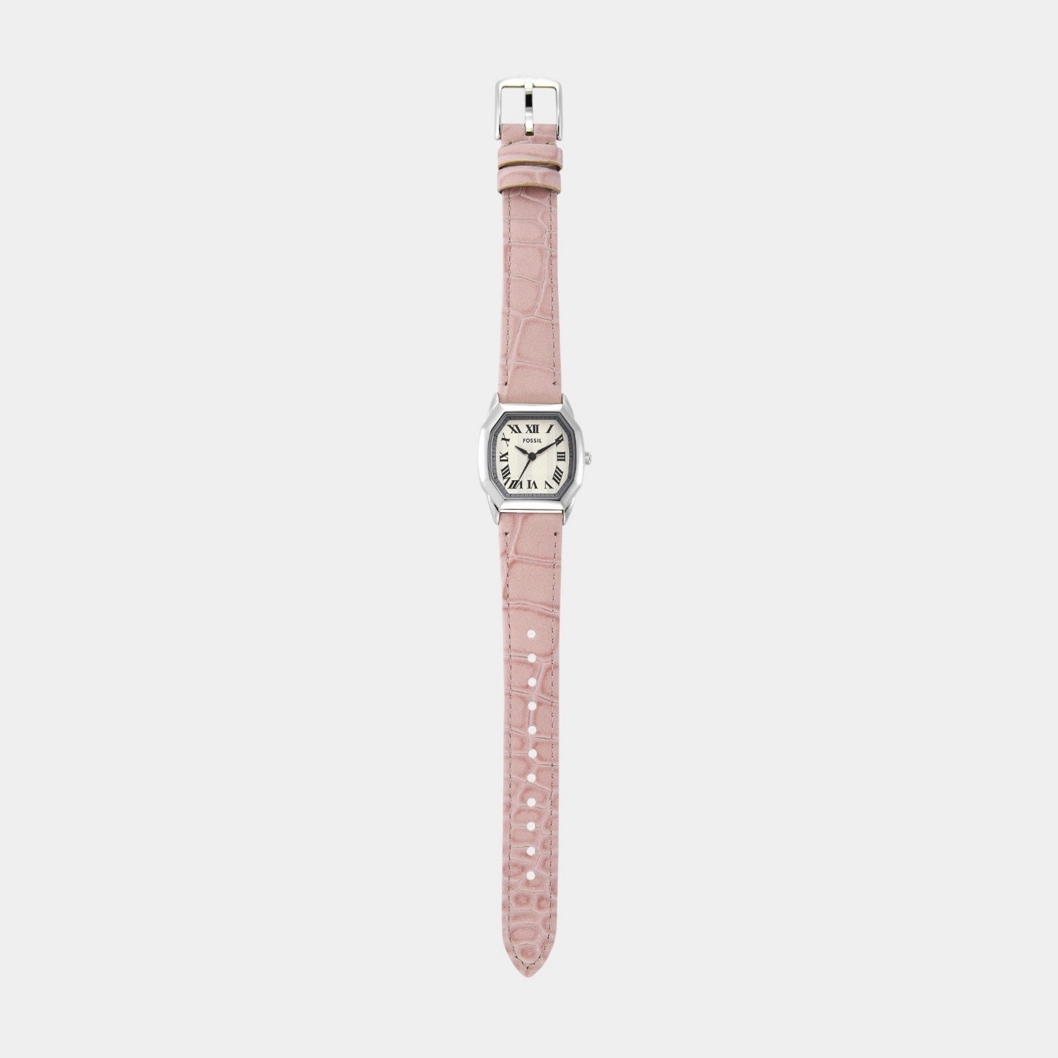 Women Quartz Cream Dial Analog Leather Watch ES5406