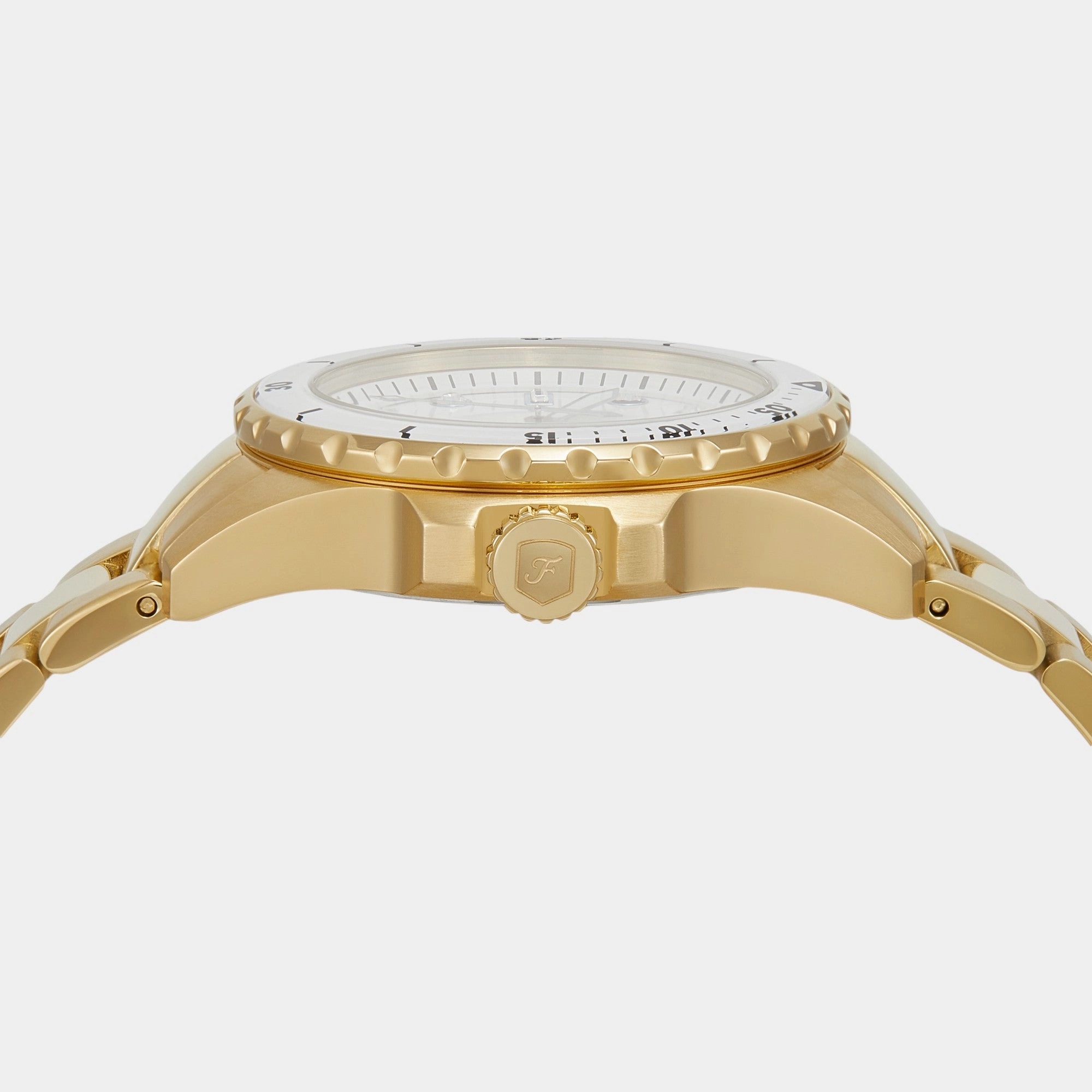 Women Quartz White Dial Analog Stainless Steel Watch ES5350
