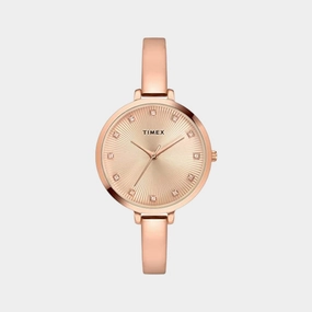 Women's Analog Brass Watch TWEL12821