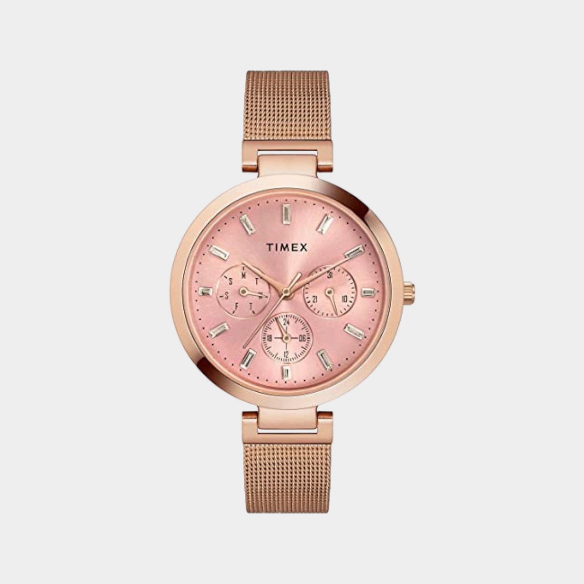 Women's Analog Stainless Steel Watch TW000X242