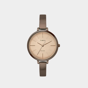 Women's Beige Analog Stainless Steel Watch TWEL12813