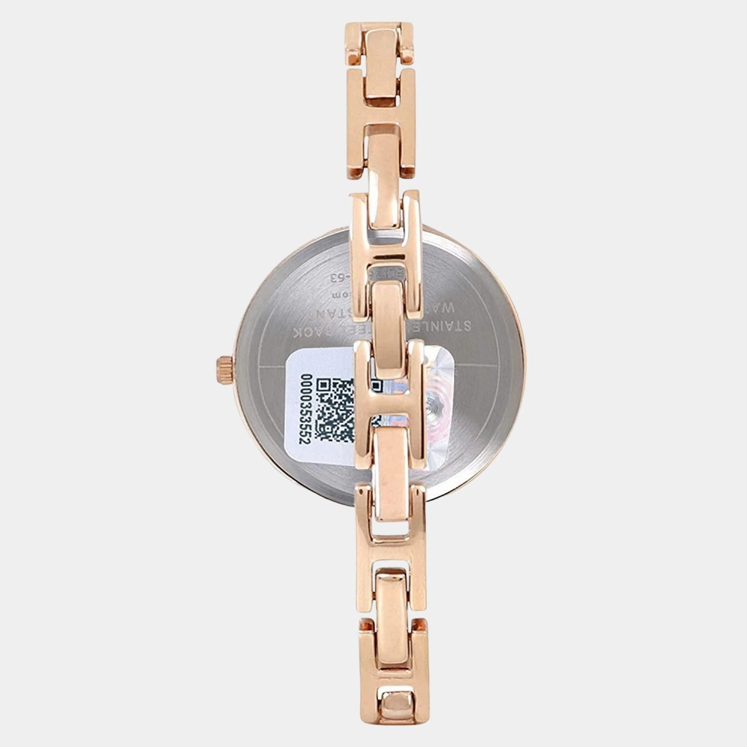 Women's Black Analog Stainless Steel Watch TWEL12805