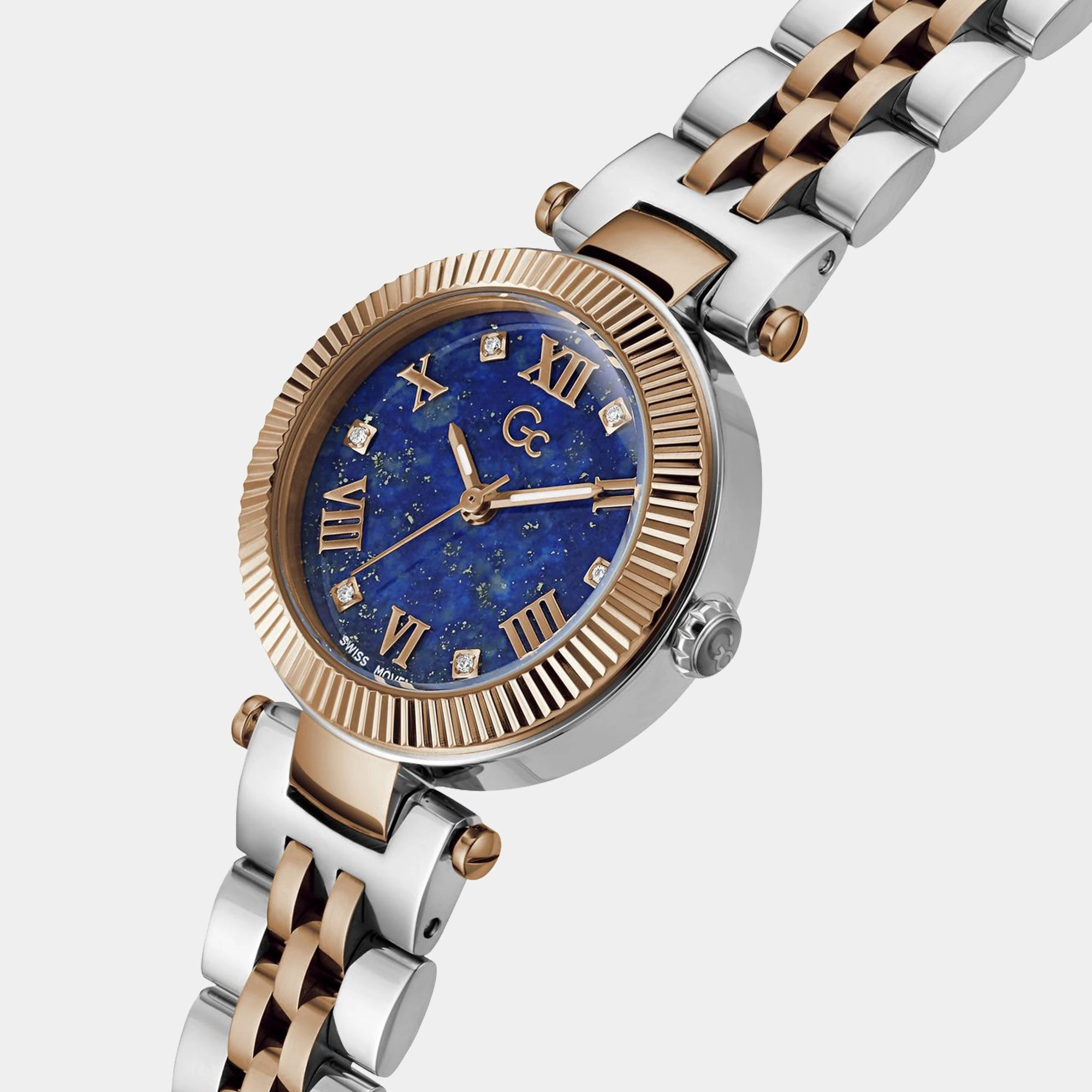 Women's Blue Analog Stainless Steel Watch Z02004L7MF