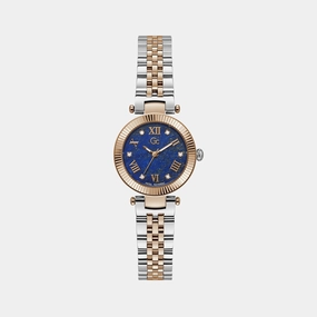 Women's Blue Analog Stainless Steel Watch Z02004L7MF
