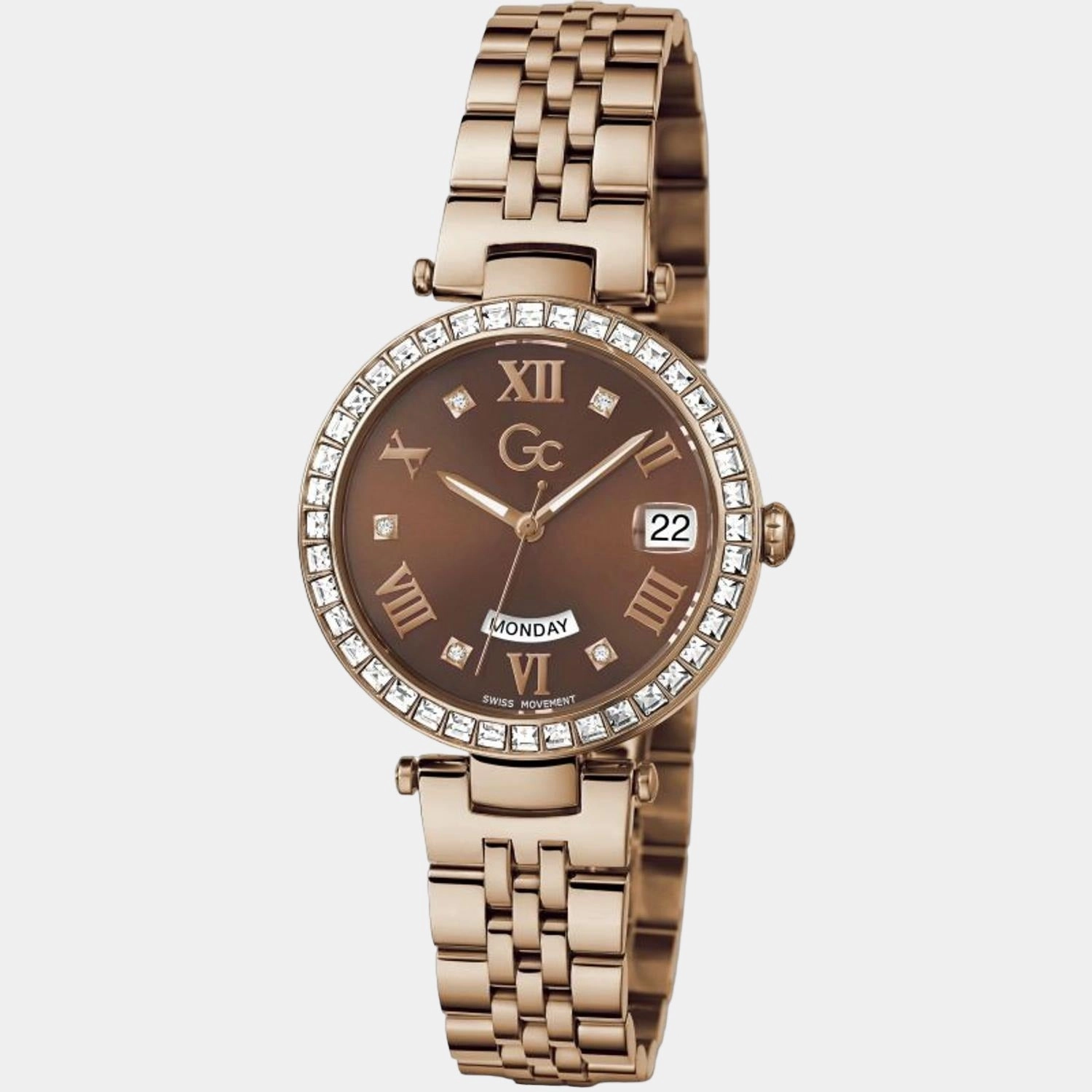 Women's Brown Analog Stainless Steel Watch Z01009L4MF