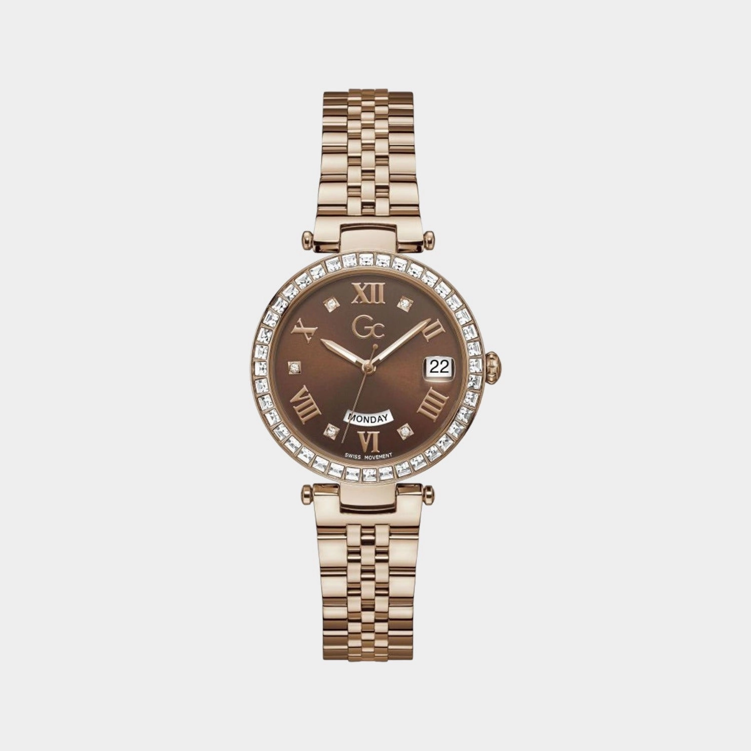 Women's Brown Analog Stainless Steel Watch Z01009L4MF