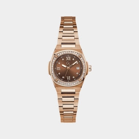 Women's Brown Analog Stainless Steel Watch Z12002L4MF