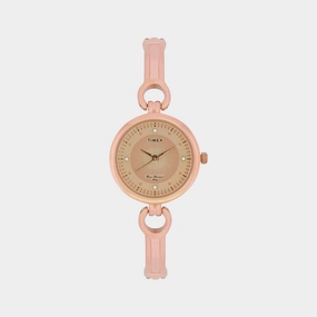 Women's Gold Analog Stainless Steel Watch TWEL11425