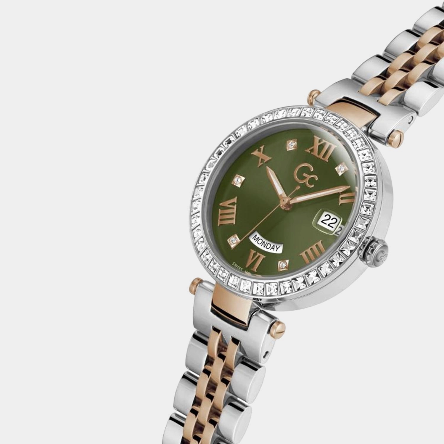 Women's Green Analog Stainless Steel Watch Z01010L9MF