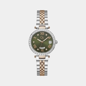Women's Green Analog Stainless Steel Watch Z01010L9MF
