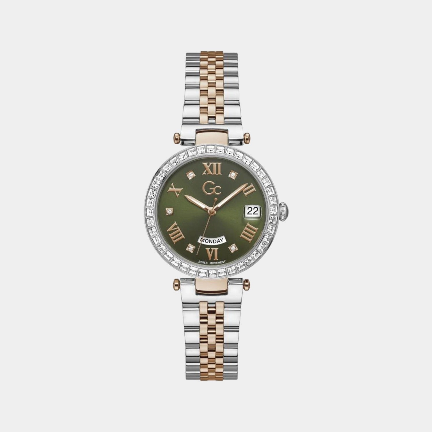 Women's Green Analog Stainless Steel Watch Z01010L9MF