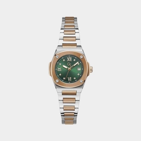 Women's Green Analog Stainless Steel Watch Z12001L9MF