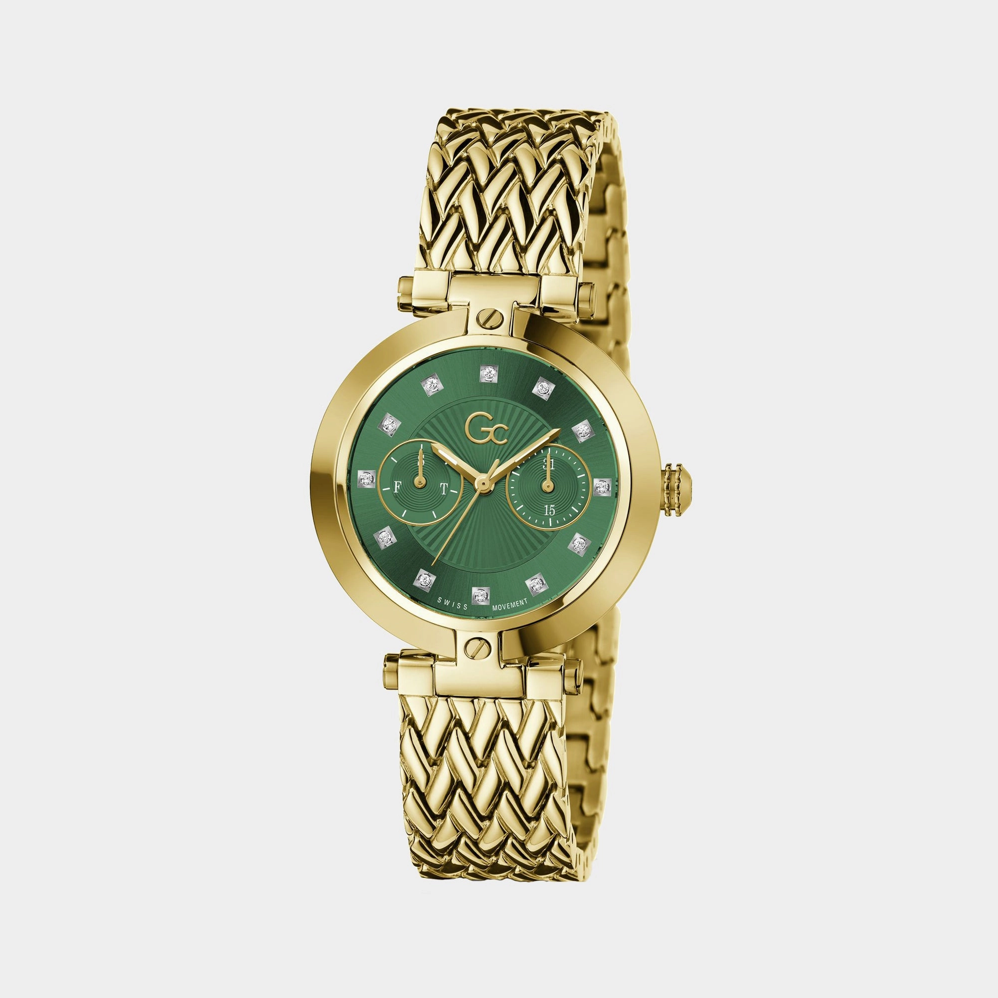 Women's Green Multi-Function Stainless Steel Watch Z21007L1MF